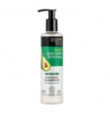 Shampoo ristrutturante all'avocado e miele Organic shop