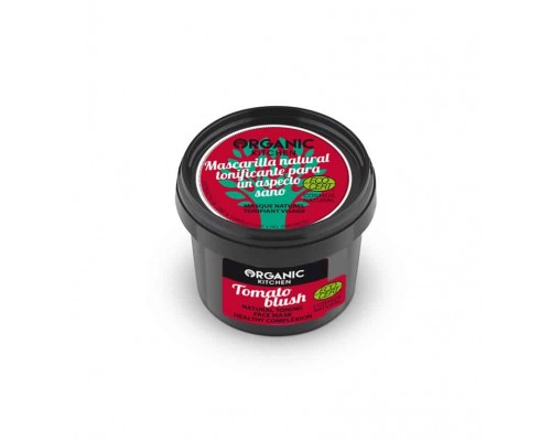 Maschera viso tonificante naturale Tomato blush Organic Kitchen