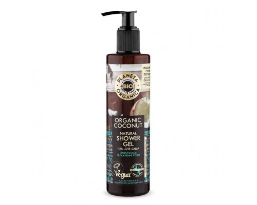 Gel doccia idratante al cocco Planeta Organica