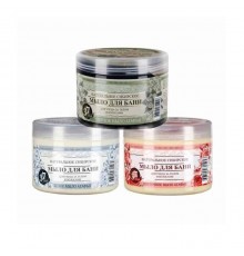 SET Sapone siberiano: nero, bianco, floreale Ricette di nonna Agafia