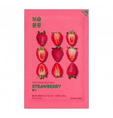 Maschera viso in tessuto alla fragola Pure Essence Holika Holika