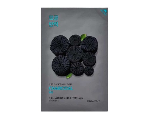 Maschera viso in tessuto al carbone Pure Essence Holika Holika