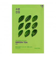 Maschera viso in tessuto al tè verde Pure Essence Holika Holika