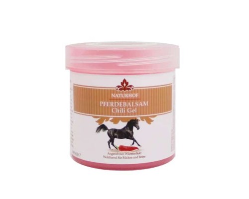 Balsamo rosso di cavallo al peperoncino per dolori e articolazioni