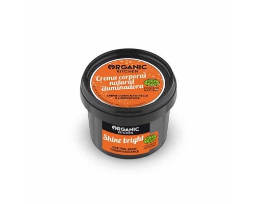 Crema corpo naturale illuminante Shine Bright Organic Kitchen
