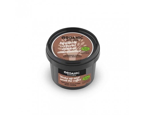 Scrub corpo modellante naturale Wake up and smell the coffee Organic Kitchen