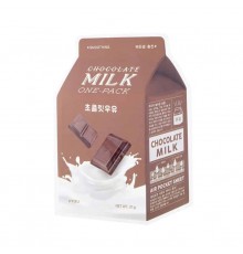 Maschera monouso al cioccolato e latte A’pieu