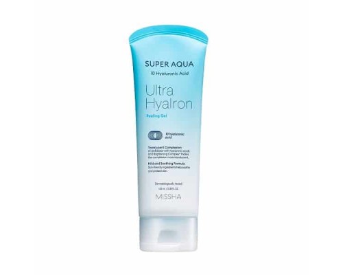 Пилинг-гель для лица с гиалуроновой кислотой Super Aqua Missha