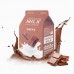 Maschera monouso al cioccolato e latte A’pieu