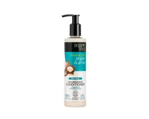 Balsamo nutriente naturale all'argan marocchino e amla Organic shop