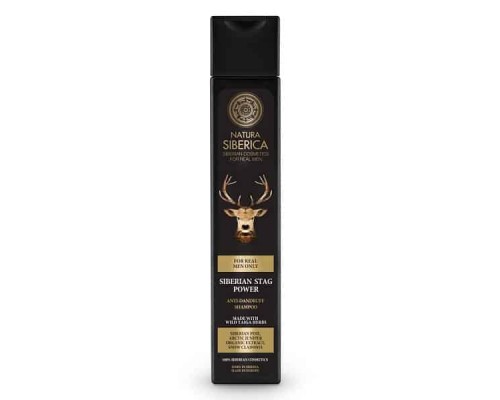 Shampoo antiforfora solo per uomini Potenza del Cervo Siberiano Natura Siberica