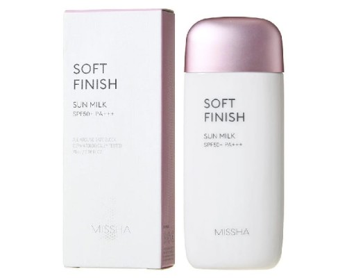 Latte solare Soft Finish SPF50+ PA+++ All Around Safe Block Missha