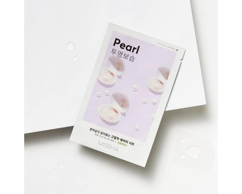 Maschera in tessuto alla perla Airy Fit Missha