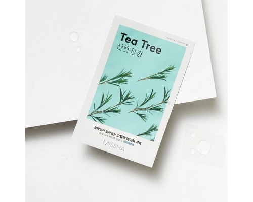 Maschera in tessuto al tea tree Airy Fit Missha