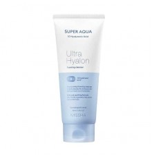 Schiuma detergente all'acido ialuronico Super Aqua Ultra Hyaluron Missha