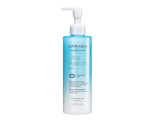 Peeling delicato all'acido ialuronico Super Aqua Ultra Hyalron Missha