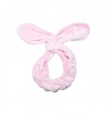 Fascia cosmetica rosa capelli Bunny Ears