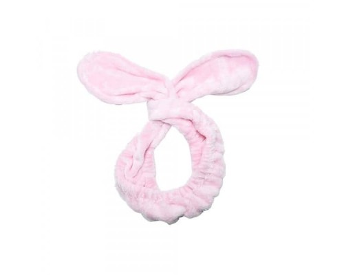 Fascia cosmetica rosa capelli Bunny Ears