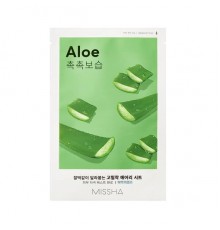 Maschera in tessuto all'aloe Airy Fit Missha