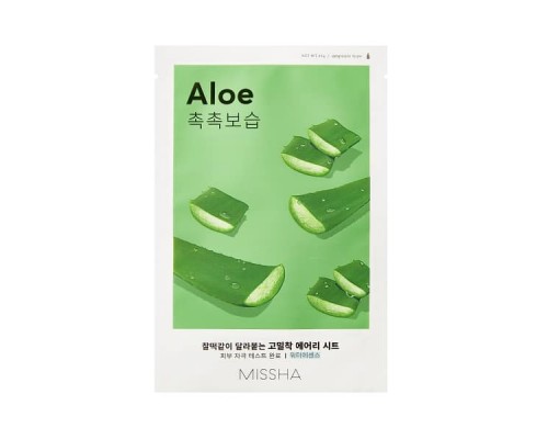 Maschera in tessuto all'aloe Airy Fit Missha