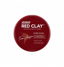 Maschera per pori all'argilla rossa Amazon Missha