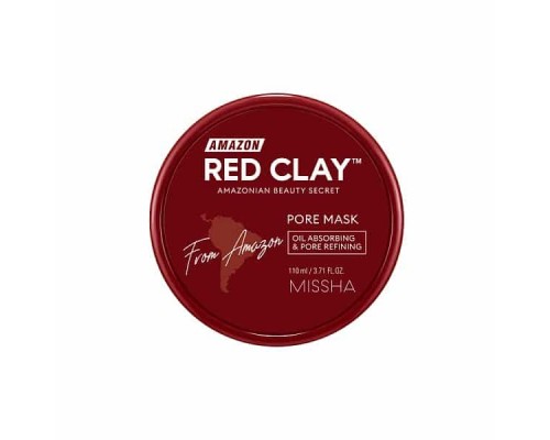 Очищающая маска для лица Red Clay Pore Cleansing Missha