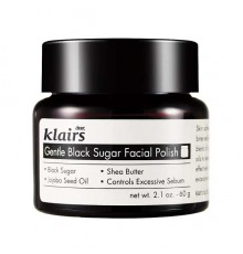 Polish viso delicato allo zucchero di canna Gentle Black Klairs