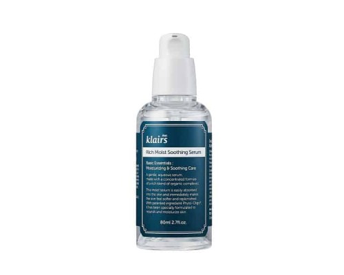 Siero lenitivo e intensamente idratante Rich Moist Klairs