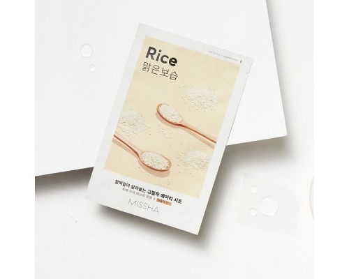 Maschera in tessuto al riso Airy Fit Missha