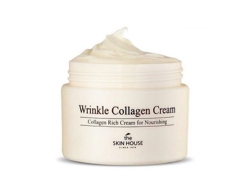Crema viso anti-rughe al collagene The Skin House