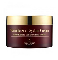 Crema viso anti-rughe alla bava di lumaca 100 ml Wrinkle Snail System The Skin House