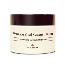 Crema viso anti-rughe alla bava di lumaca 50 ml Wrinkle Snail System The Skin House