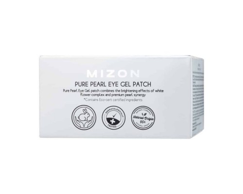 Patch hydrogel contorno occhi alla perla pura Mizon