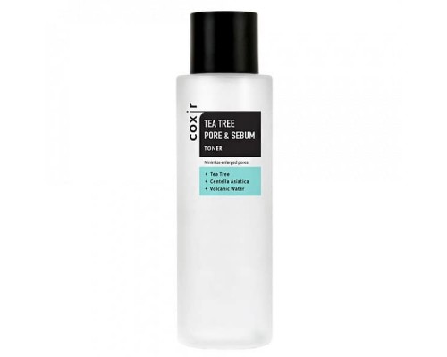 Toner viso al tea tree per pori e sebo Coxir