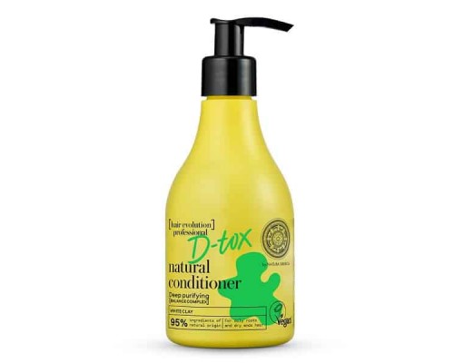 Balsamo capelli naturale D-tox per pulizia profonda Hair Evolution Natura Siberica