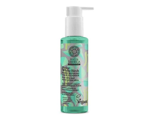 Detergente viso rinfrescante i pori Polar White Birch Bereza Siberica