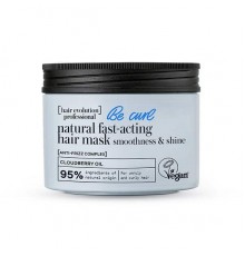 Maschera capelli naturale ad azione rapida Be-curl per morbidezza e lucentezza Natura Siberica