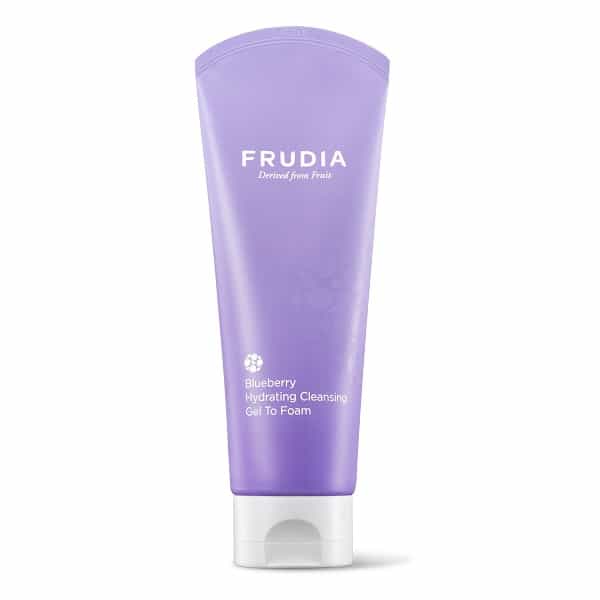 Schiuma detergente idratante al mirtillo Frudia immagine